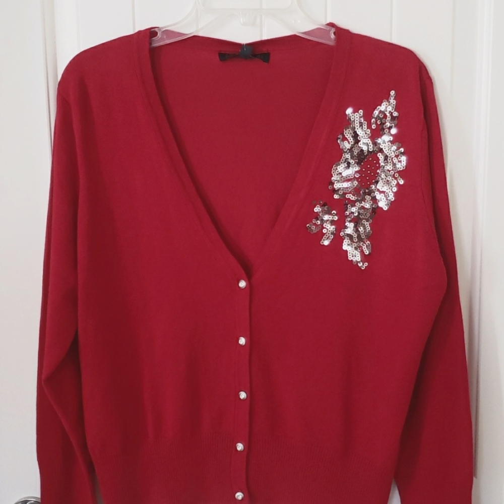Joseph A. Vintage Inspired Cardigan Sweater Size XL NEW